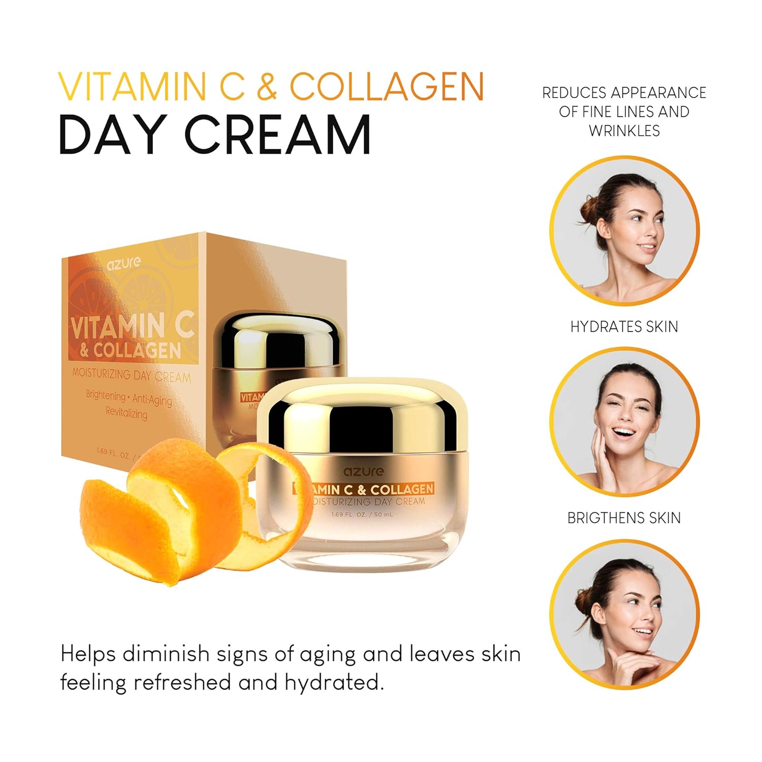 azure vitamin c and collagen moisturizing facial oil