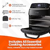Innoteck 12L Digital Air Fryer Oven Rotisserie 1800W with Presets view 7