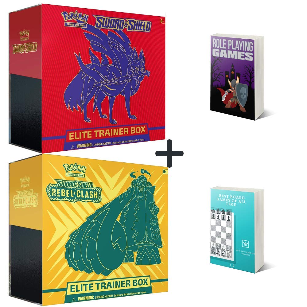Pokemon Cards Sword Shield 1 2 Sword Shield Elite Trainer Box Random Rebel Clash Elite Trainer Expansion Buy Online In Dominica At Dominica Desertcart Com Productid