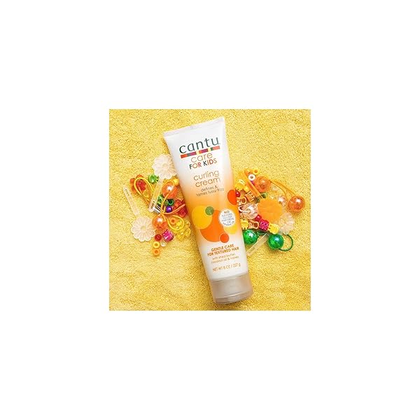 CANTU CARE FOR KIDS CURLING CREAM, 8 OUNCE