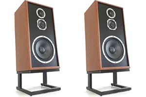KLH Model Five Vintage-Styled Stand-Mount Speaker - English Walnut (Pair)