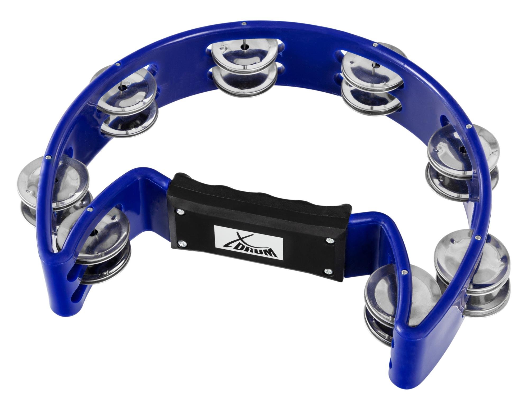 XDrum TM-1 BLU Hand Tambourine Blue