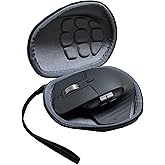 CANTOO Hard Travel Mouse Case for Logitech MX Master 3 /3S/ Master 2S / MX Master Advanced Wireless Mouse, Travel Carrying Protective Storage Bag, (with Strap),