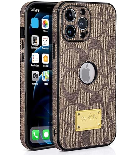 Amazon.com: Coach iPhone 14 Pro Max Case, Compatible with MagSafe