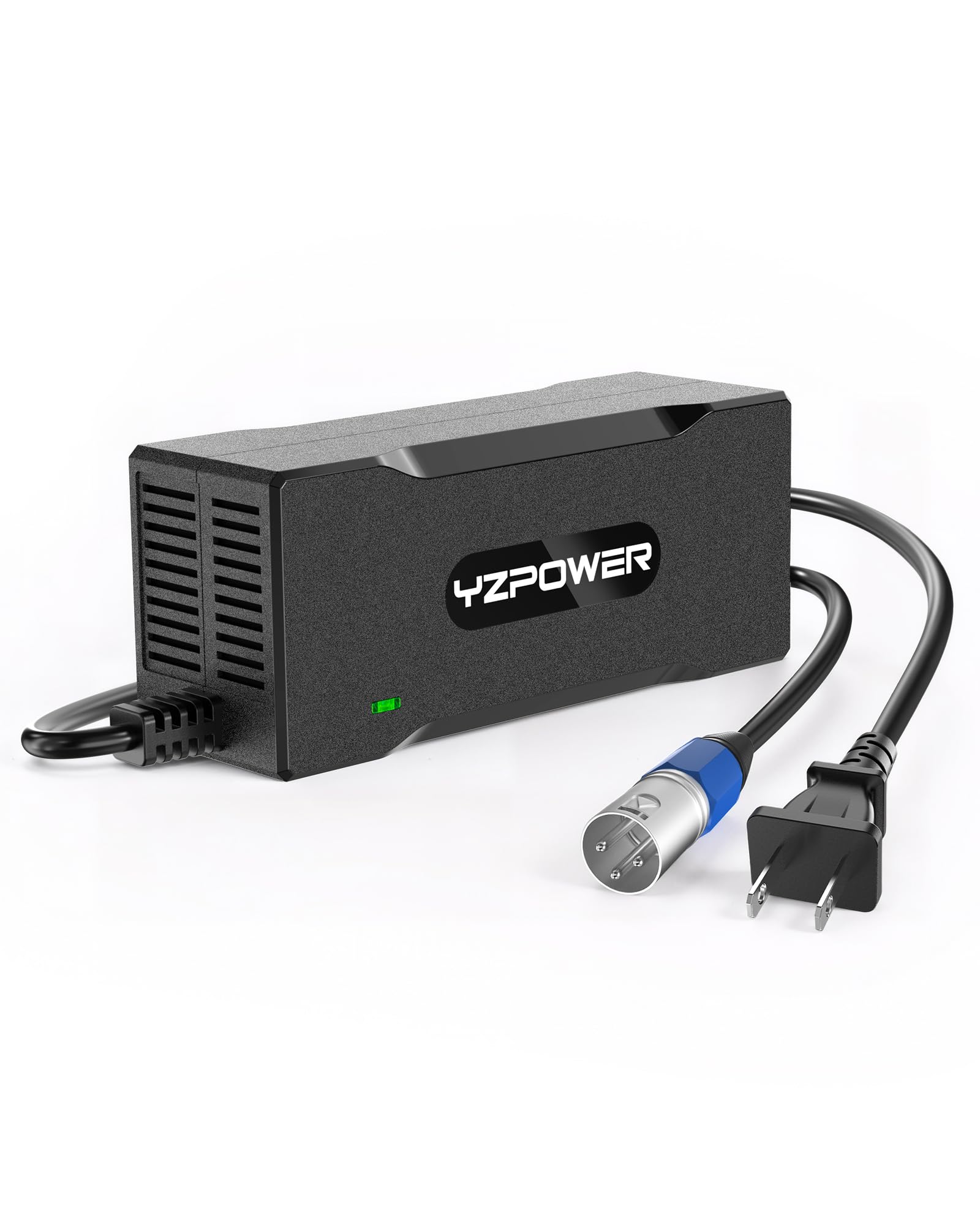 Photo 1 of 24V 4A Lithium Battery Charger for Electric Wheelchairs & Power Chairs - 3-Pin XLR Connector Compatible with Pride Jazzy/Drive Medical/Rascal/Ninebot/Shoprider/Go-Go/Golden Tech Wheelchair Scooters