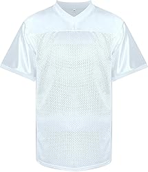 RE-HUO Blank Football Jersey Mesh Practice Athletic