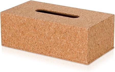 Möve Caja pañuelos, Loza con Corcho, Cork, 26 x 14 x 9,5 cm: Amazon.es: Hogar