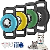 Airtag Dog Collar Holder: Soft Silicone AirTag