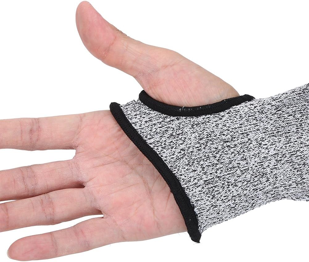 FILFEEL Protective Arm Sleeve 1 PCS Anti-Cut Armband Protection Arm Guard Brace Burn Resistant Sleeves with Thumb Slot - Image 4