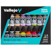 Vallejo - Wargame Special Acrylic Paint Set | Model Color | High Pigmentation Colors | Realistic and Historical Finishes for Model Kits &amp; Scale Figures | 16 Bottles x 18 ml. (0.60 fl.oz)