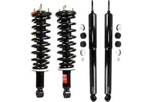 NEWPARTS Monroe Front Strut Coil Springs & Rear Shock Absorbers Kit For Toyota Sequoia