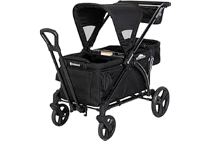 Baby Trend Expedition 2-in-1 Stroller Wagon PLUS, Ultra Black