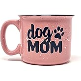 Cute Funny Large 15 oz Coffee Mug for Dog Lovers - Dog Mom, Dog Dad, Fur Mama - Unique Fun Gifts for Her, Dad, Mom, Sister, Teacher, Coworkers - Coffee Cups & Mugs with Quotes