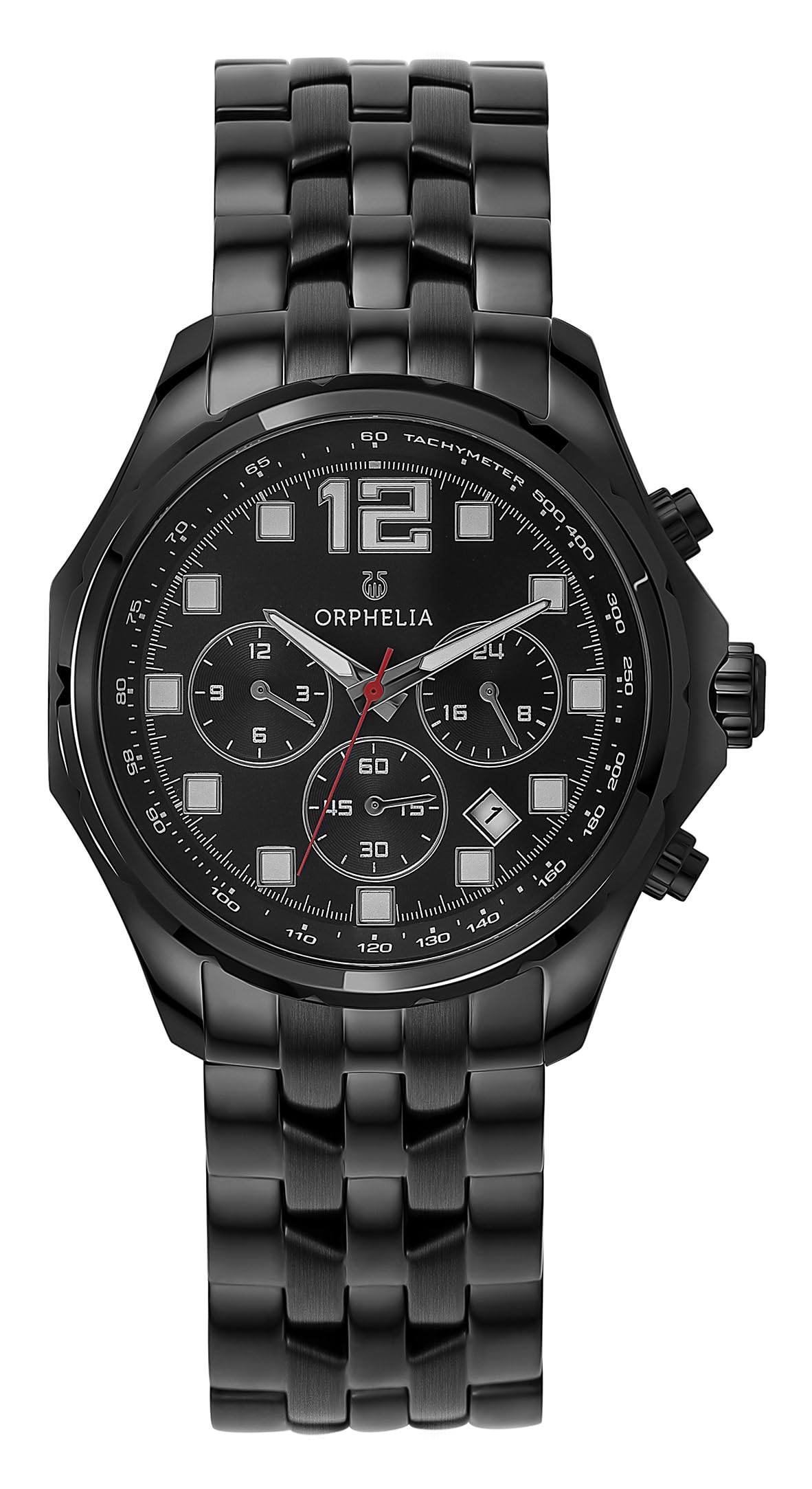 Orphelia Mens Quartz Watch, Chronograph Display and Stainless Steel Strap OR82701