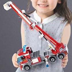 QLT QIAOLETONG City Fire Station Building Kit, 774