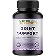 SHIFAA NUTRITION Halal Joint Support Supplement for Men & Women. Glucosamine Chondroitin MSM for Mobility, Cartilage Repair & Joint Comfort, Back & Knee Pain Relief. Non-GMO, Gluten-Free. 135 Capsules