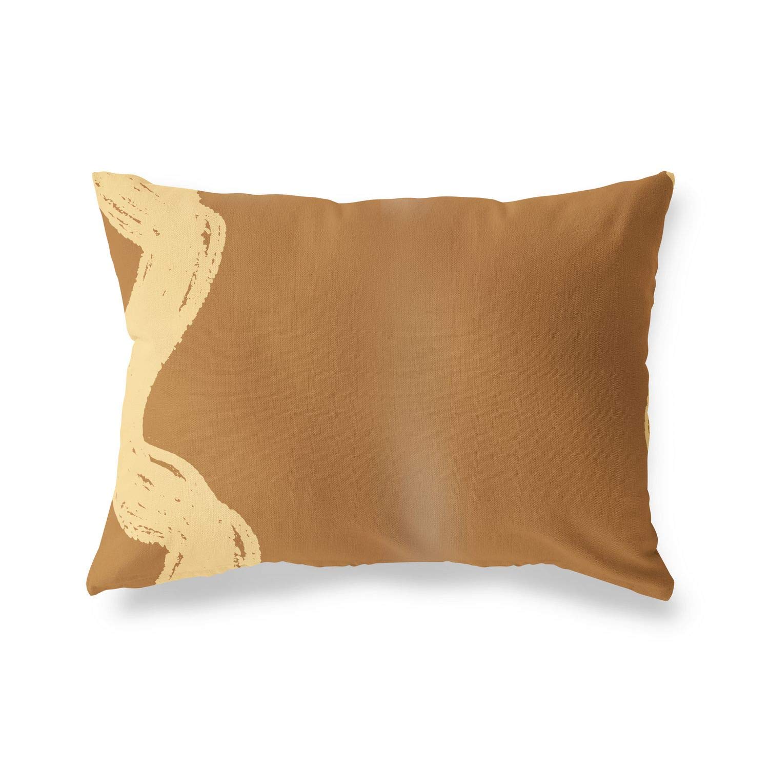 BonaMaison Decorative Cushion Cover, Brown Tones Throw Pillow Covers, Home Decorative Pillowcases for Livingroom, Sofa, Bedroom, Size: 45X60 Cm - Designed and Manufactured in Turkey