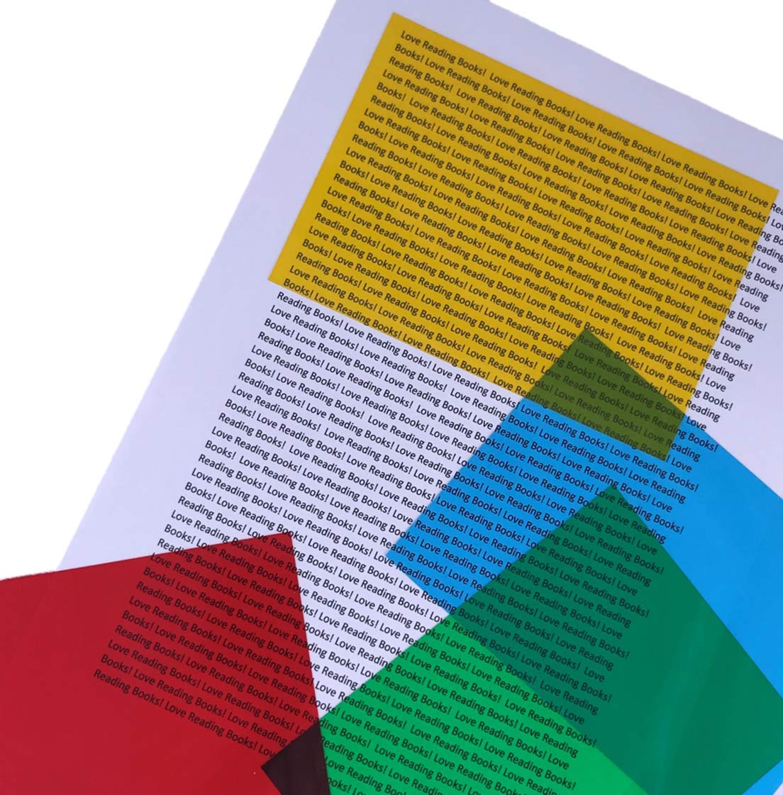 Coloured Reading Overlays A6 Pack | Reading Aids For Children | Great Page Markers and Kids Bookmark for Exercise Books | Overlays For Reading Teacher Supplies