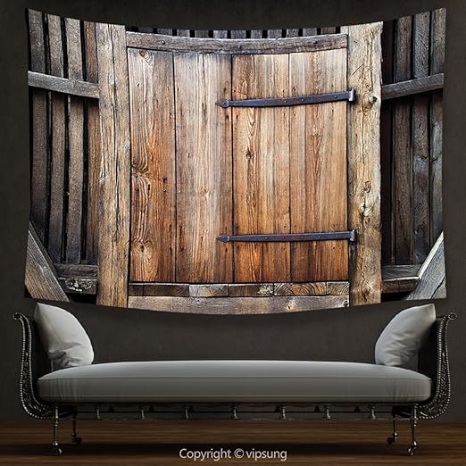 Vipsung Casa Decor Tapiz Antiguo Decoracion Rustico Envejecido De