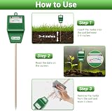 Dr.meter 27cm Soil Moisture Meter Plant Watering Indicator Hygrometer No Battery view 3