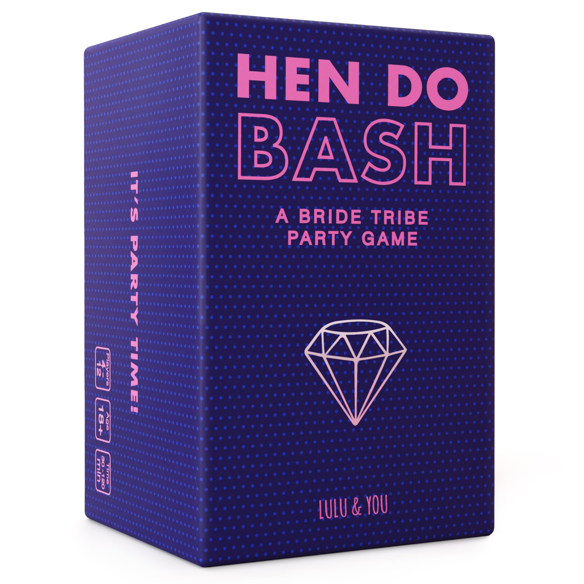 Lulu & You BASH - Hen Party Games for Adults, Hen Do Party Activities, Bachelorette Night Entertainment - Bridal Shower Card Game, Fun for Women - 205 Cards