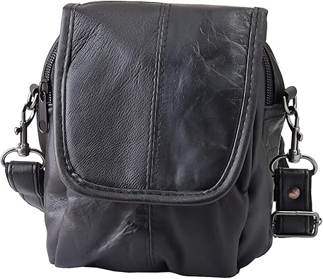 Amazon ミニショルダーバッグ メンズ 羊革 レザー ウエストポーチ 2wayバッグ Mlb No 6 ノーブランド品 ショルダーバッグ