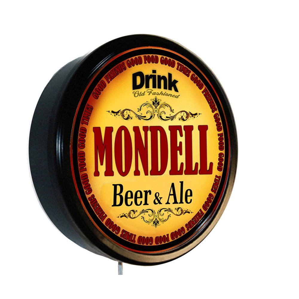 MONDELL Beer and Ale Cerveza Lighted Wall Sign Home & Kitchen