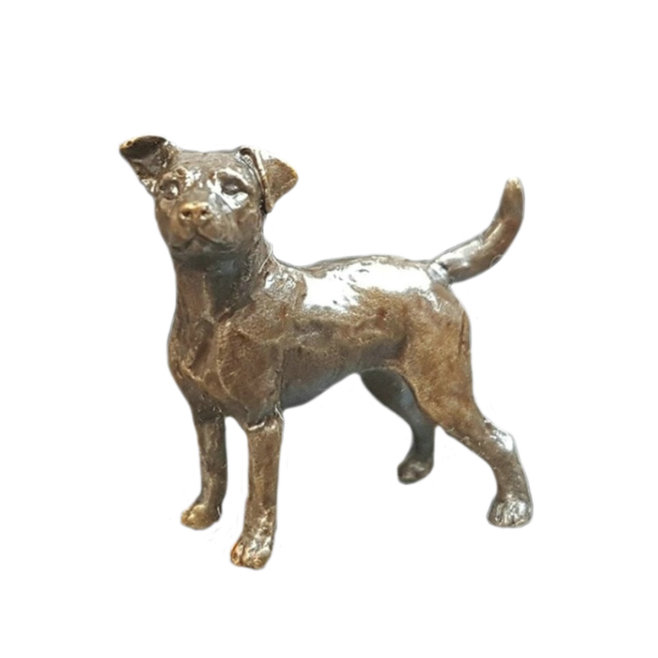 Butler & Peach - Solid Bronze Miniature Jack Russell