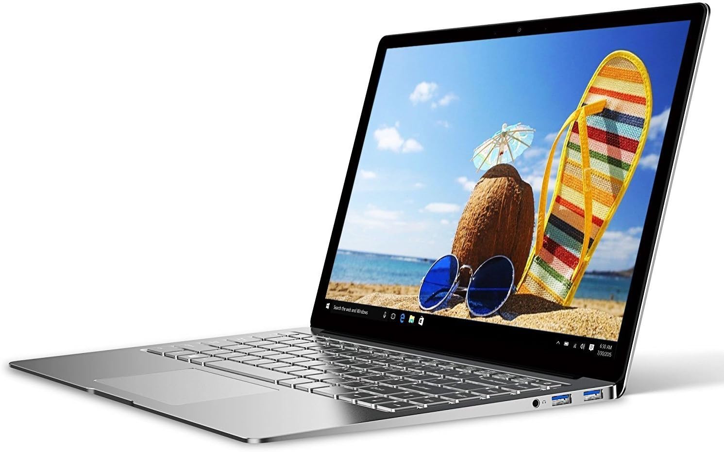 CHUWI LapBook Air Laptops Ultrabook - Up to 2.2GHz Portable Computer Intel Celeron N3450, (14,1 "FHD Display, 1920*1080)Metallic Notebook(Windows 10, 8GB RAM, 128GB eMMC, 5G Wifi, M.2 SSD supported)