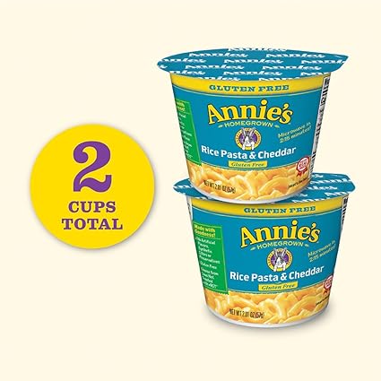 Annies Macaroni y queso, tazas de microondas: Amazon.com ...