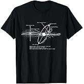 Solar Systems Diagram Astronomy Lover Astronomer Space Gift T-Shirt
