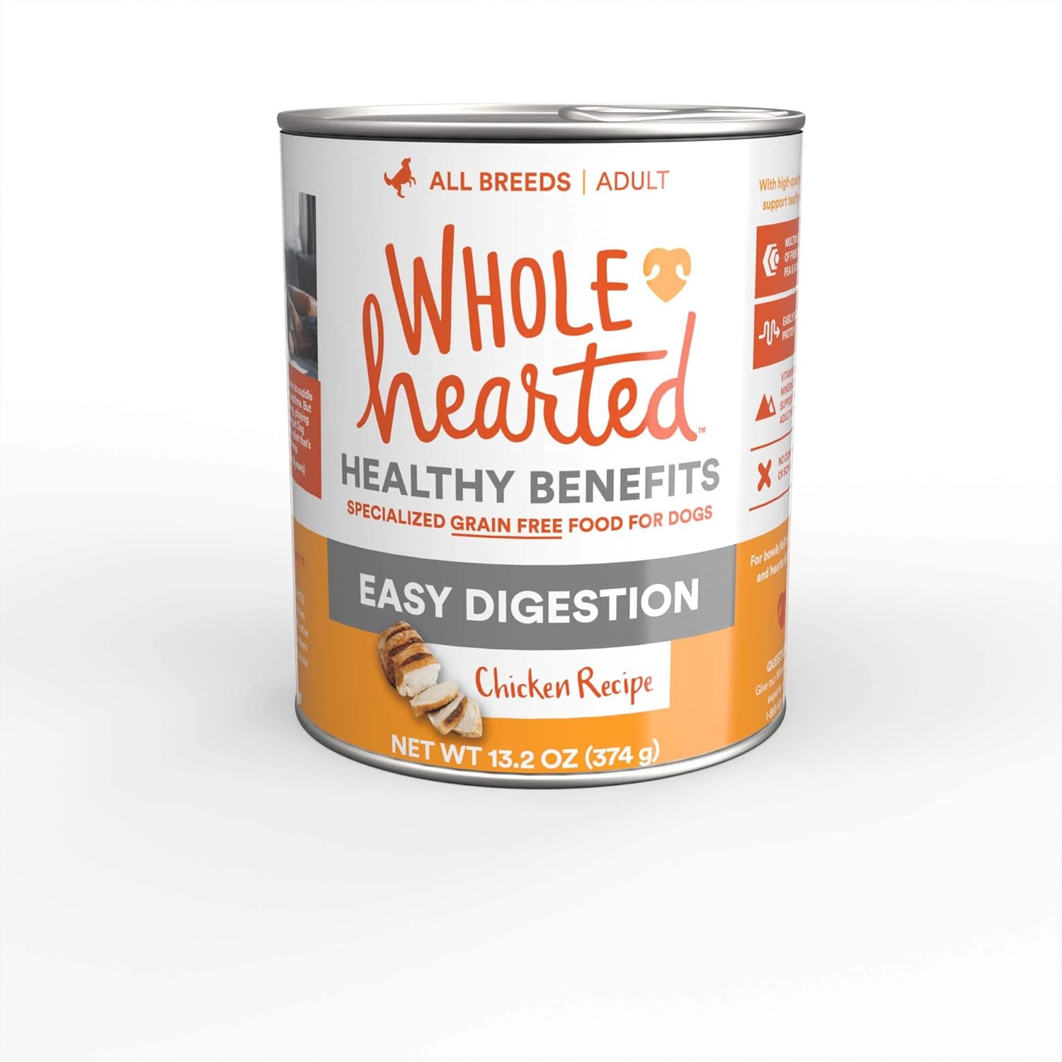 wholehearted wet dog food reviews