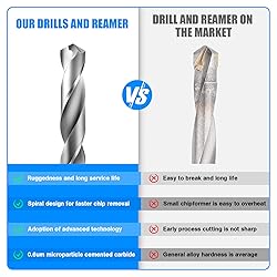 1/4" Drill Bits Solid Carbide Drill Bits, Tungsten