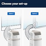 De Longhi Pinguino Compact 8300 BTU 3 in 1 Portable Air Conditioner White view 5