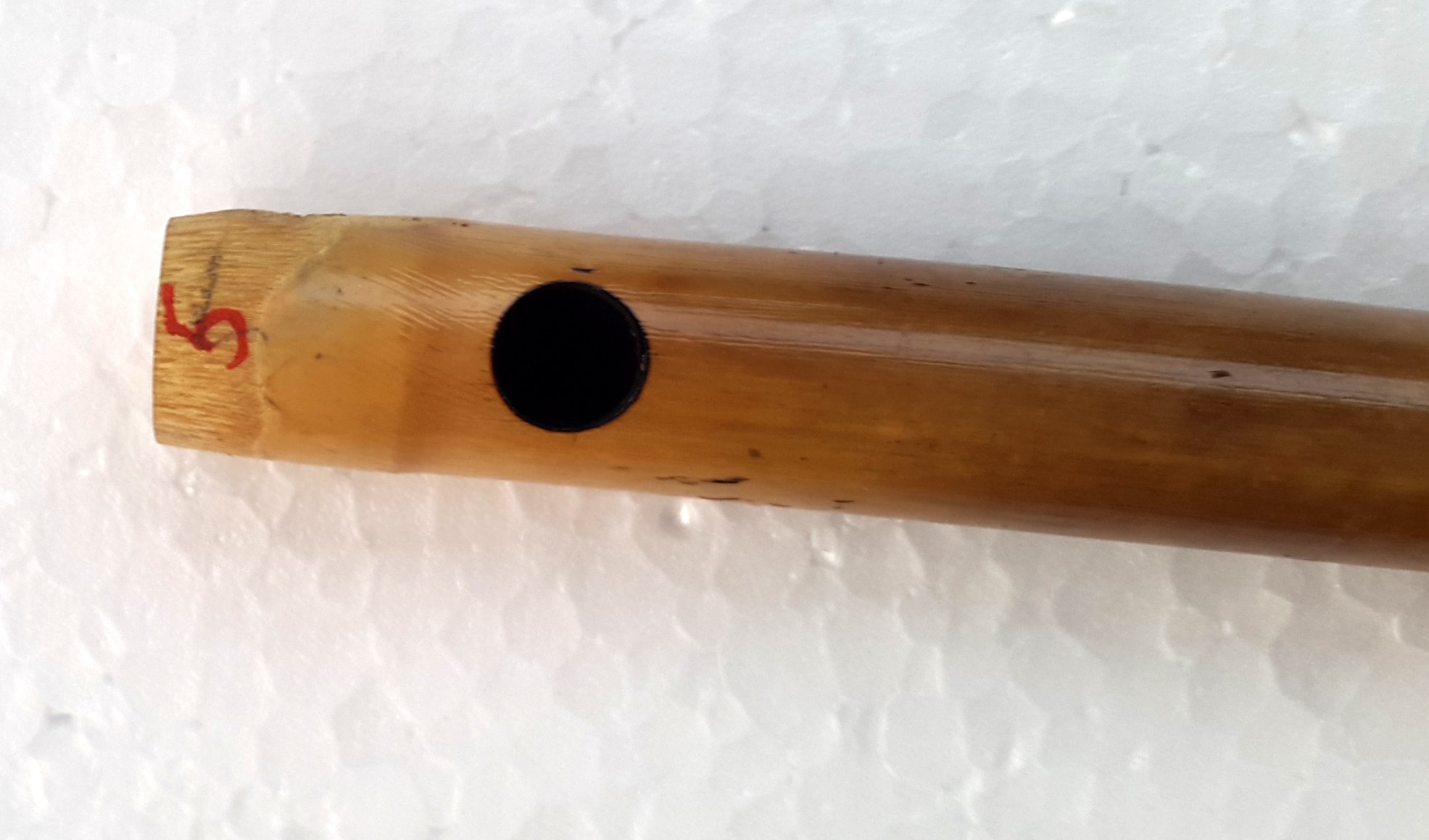 Carnatic Flute, "G" scale, 35 cm, Professional, Bansuri, Flute, south