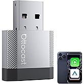 OTTOCAST Mini Nova 2 in1 Wireless CarPlay Android Auto Adapter 2026, Plug &amp; Play USB Dongle, Fast Auto Connect, 5GHz Stable Connection, for OEM Wired CarPlay/Android Auto Cars
