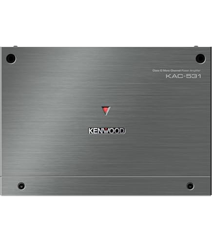 Amazon.com: KENWOOD KAC-835 Class D 5-Channel Power Amplifier