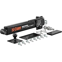 CURT 17200 Trailer Anti-Sway Bar Control Kit, Black