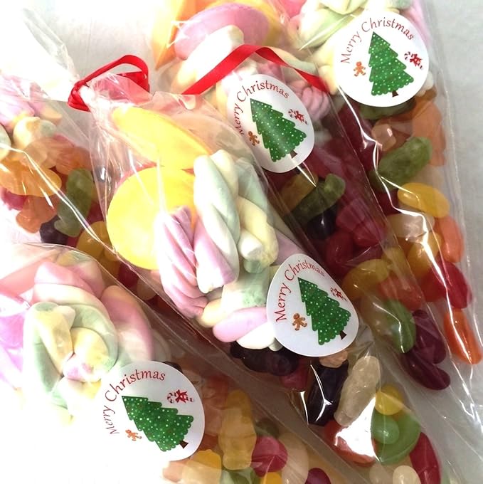 10 x Pre Filled Christmas Sweet Cones: Amazon.co.uk: Grocery