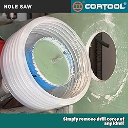 7 Inch Hole Saw with Arbor for Metal and Drywall