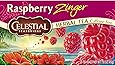 Celestial Seasonings Raspberry Zinger Herbal Tea, 20 Count (Pack of 6)