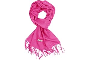 TZ Promise Plain Solid Color Cashmere Feel Classic Soft Luxurious Winter Scarf For Men Women