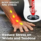 ResultSport Soft Grips Power Push-Up Handles for Home Workout view 3