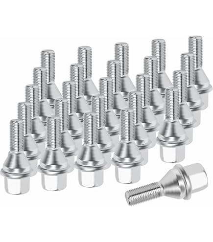 Amazon.com: 20pcs 611-005 6511051AA Wheel Lug Bolts M12x1.25