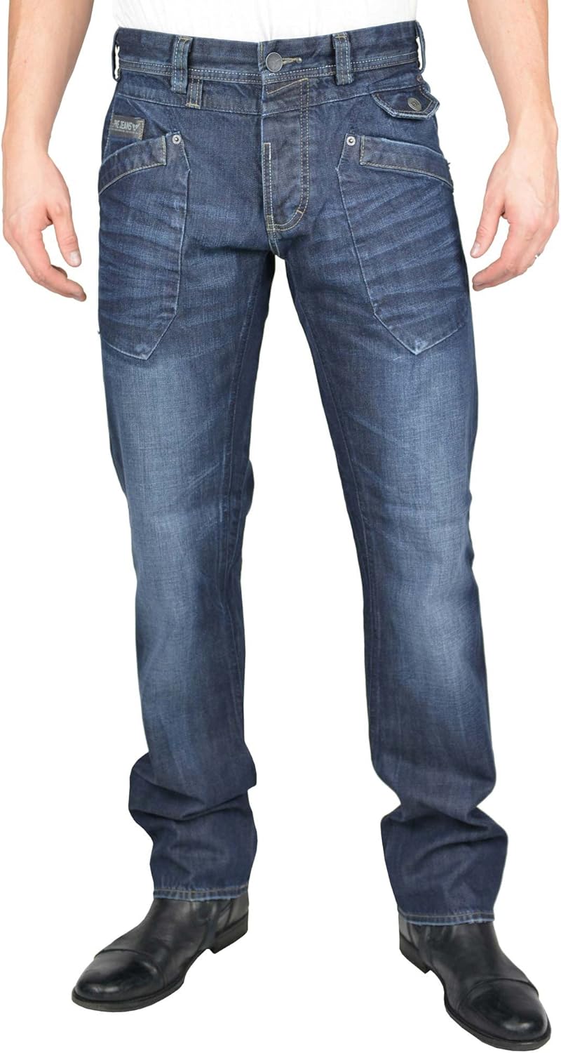 PME Legend Jeans Aviator Dark Indigo wash, GrößeW32 L34 Amazon.de Bekleidung