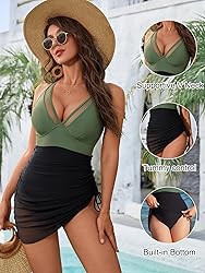 Blooming Jelly Women One Piece Swimsuits Tummy