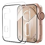 Smiling 2 Pack Case Built in Tempered Glass Screen