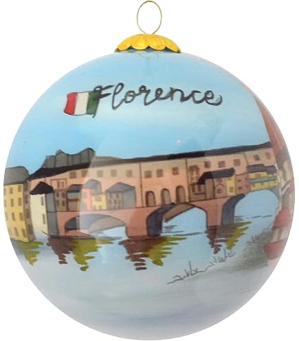 🎄 Weekino Ornamento Di Natale Knoxville USA | Decorazione Albero In Ceramica Lucida 7,2 Cm | Souvenir Di Viaggio Originale | Regalo Per Chi Ama L'America