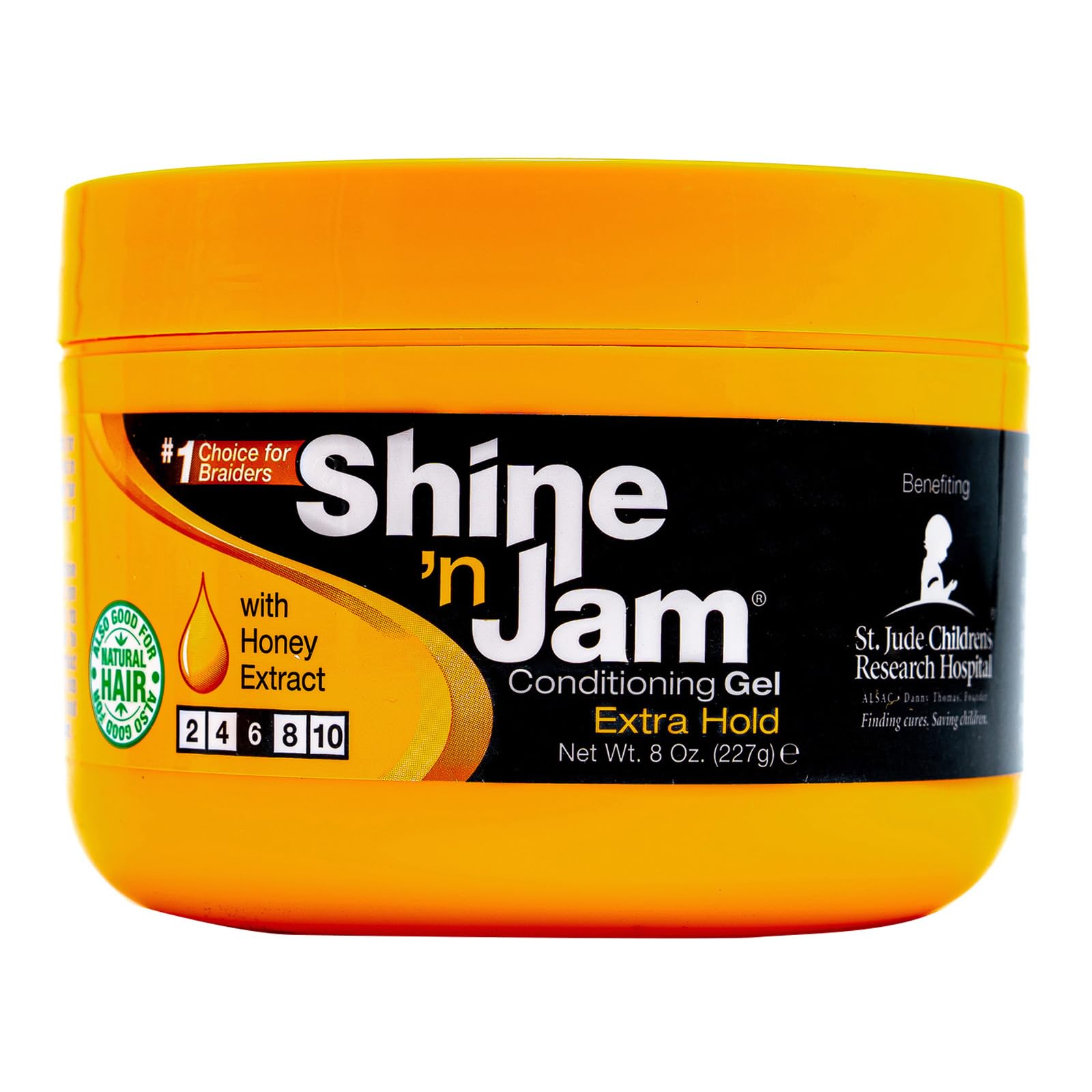 Shine N Jam Conditioning Gel Extra Hold 8 Ounce (Pack of 2)
