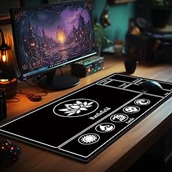 EDGFRTOIO Card Playmat Stitched with Magic